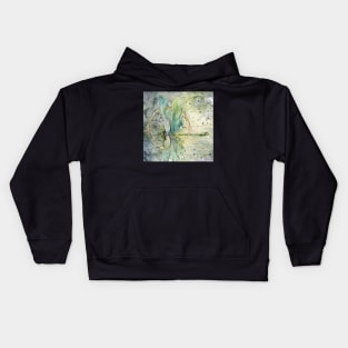 Beautiful Enchanted Dragonfly Kids Hoodie